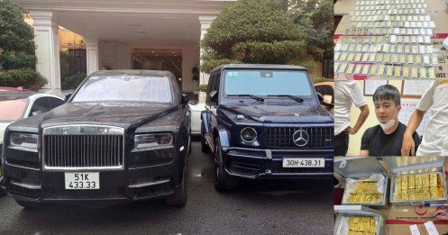 Công an Hà Nội thu giữ 890 miếng vàng SJC và 246 kg vàng nguyên khối trong vụ Mr Pips