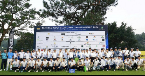 Sắp khởi tranh giải vô địch CLB Sân Golf Tam Đảo Mở rộng 2025