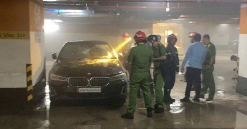 THACO lên tiếng về việc cháy xe BMW tại TP. HCM