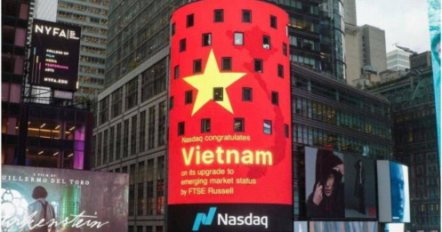 Nasdaq chúc mừng Việt Nam được nâng hạng lên thị trường mới nổi