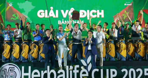 Giải Vô địch các CLB Golf Hà Nội Mở rộng - Herbalife Cup 2025: CLB G81 và CLB Villa Golf Club đăng quang
