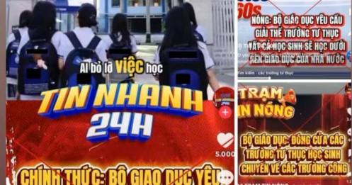 Tin đồn đóng cửa, giải tán các cơ sở giáo dục ngoài công lập là thông tin sai sự thật