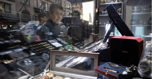 Cơn sốt vàng tại khu phố kim hoàn lớn nhất New York