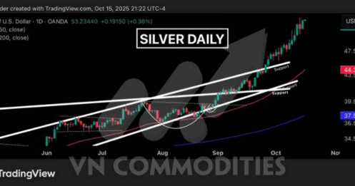 Niềm tin tiêu dùng Mỹ suy yếu – Vàng hướng tới năm tăng mạnh nhất từ 1979, Bạc giữ triển vọng dài hạn