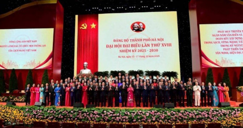 Danh sách 17 Ủy viên Ban Thường vụ Thành ủy Hà Nội khóa XVIII