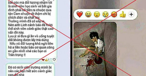 Cảnh sát xác định thông tin 'sinh viên bị bắt cóc sang Campuchia' là giả