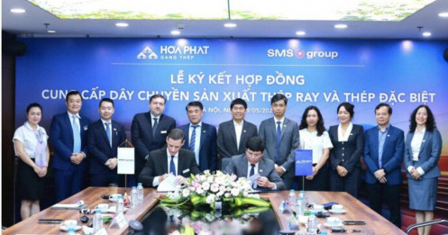 Hòa Phát khẳng định dự án sản xuất ray thép triển khai đúng kế hoạch đề ra