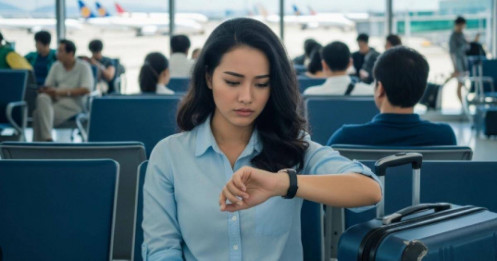 Tôi như con nợ của hãng hàng không dù bị delay hai tiếng