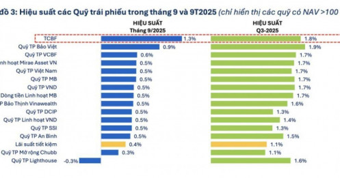 63 quỹ cổ phiếu thiệt hại nặng trong tháng 9 và lý do ẩn sau sự tụt giảm này