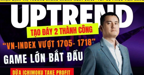 Chứng khoán hôm nay: Tạo đáy 2 thành công? VN-Index bật vượt kháng cự 1705-1718, Game lớn bắt đầu!