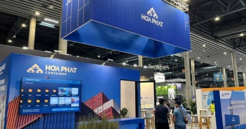Hòa Phát mang container “Made in Vietnam” đến Triển lãm thế giới, ký hợp đồng với đối tác Mỹ và châu Âu ngay tại sự kiện