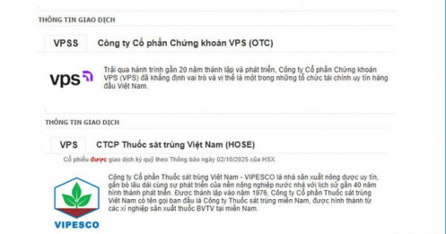 Sốc: Mua nhầm cổ phiếu IPO, nhà đầu tư “ôm” Thuốc Sát Trùng thay vì Chứng khoán VPS!