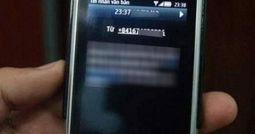 Cảnh sát thông báo tới tất cả những ai nhận được tin nhắn có nội dung sau