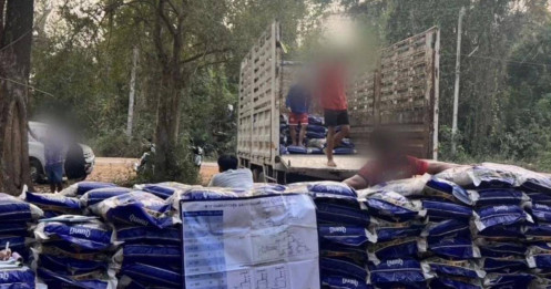 Một trung tướng chỉ huy đột kích, tóm gọn đường dây buôn bán phân bón giả hơn 16 tấn hóa chất