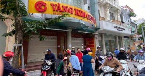 Nhiều tiệm vàng lớn ở Thanh Hóa bất ngờ đóng cửa