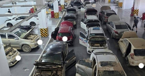 Choáng váng với báo giá sửa chữa ô tô ngập nước