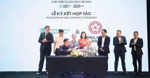 Hiệp hội Golf Việt Nam và Hiệp hội Golf Anh Quốc ký kết hợp tác chiến lược