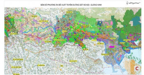 Hé lộ vị trí 4 ga quan trọng trên tuyến đường sắt Hà Nội – Quảng Ninh