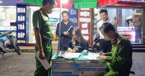 Công an Bắc Ninh kiểm tra đột xuất 20 điểm bán xổ số