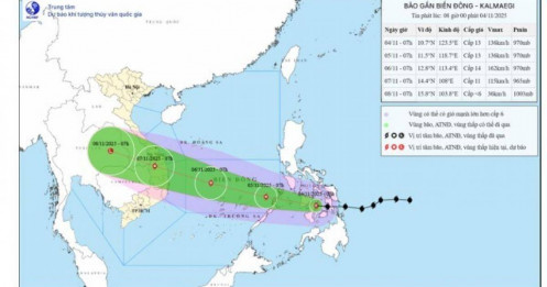 8 tỉnh vào trạng thái ứng phó khẩn với bão Kalmaegi