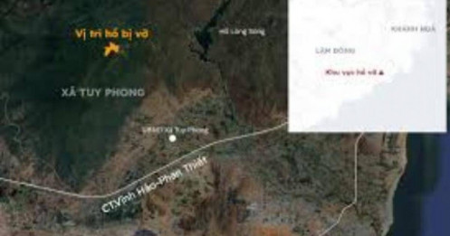 Chủ hồ nước bị vỡ trên núi: 'Sự cố do thiên tai'