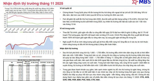 10 cổ phiếu có tiềm năng tăng trưởng trong tháng 11