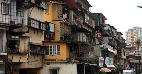 Nguy cơ tiềm ẩn từ chung cư cũ tại các thành phố lớn
