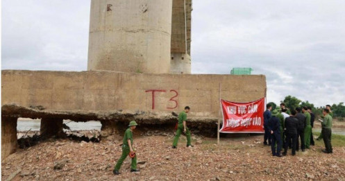 Cầu Sông Lô hư hỏng nặng, nhà thầu xin sửa bằng tiền riêng giữa lúc công an khởi tố vụ án