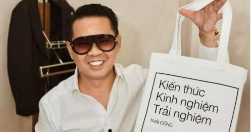 Thái Công lại “gây bão” vì chiếc túi hiệu tiền tỷ