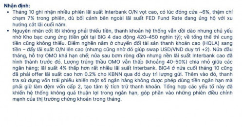 Thanh khoản dồi dào, vì sao lãi suất liên ngân hàng vẫn tăng lên 7%?