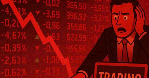 Thị trường sụp đổ phút chót: VN-Index cuốn phăng hi vọng gỡ lỗ của nhà đầu tư