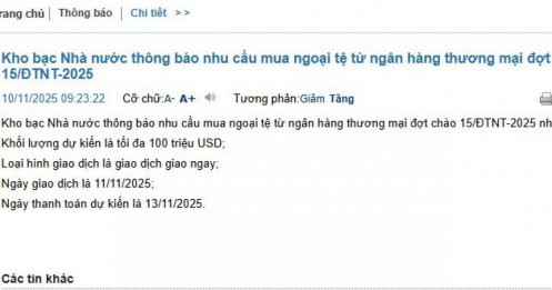 KBNN sắp bơm gần 2.400 tỷ đồng cho hệ thống ngân hàng