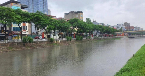 Hà Nội chi 870 tỷ đồng bổ cập nước sông Tô Lịch và giải quyết úng ngập