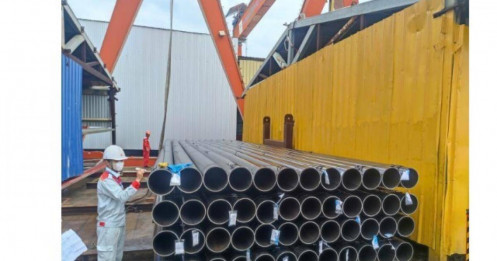 Hòa Phát ký hợp đồng cung cấp hơn 1.800 tấn ống thép cho dự án quy mô 51.000 tỷ đồng