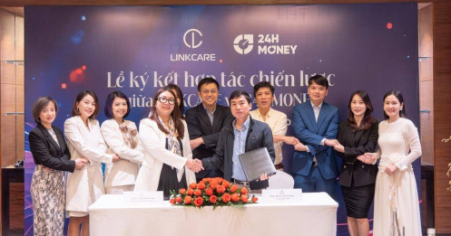 LinkCare và 24HMoney ký kết hợp tác chiến lược toàn diện