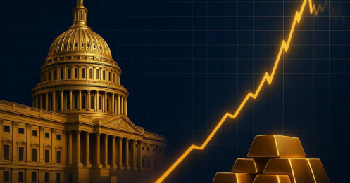 Nỗi lo nợ công của Hoa Kỳ thay thế kịch tính đóng cửa khi giá vàng giao dịch quanh mức 4.200 đô la