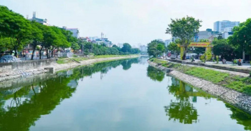 Hà Nội rót 4.600 tỷ đồng ‘thay áo mới’ cho sông Tô Lịch