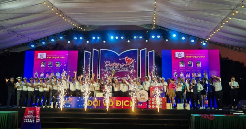 Đội tuyển golf Trường Đại học Kinh tế Quốc dân (NEU) vô địch giải golf Swing for Education 2025