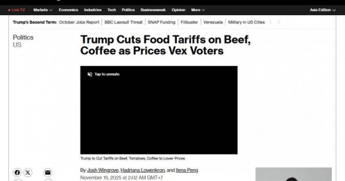 D.Trump lại điều chỉnh mức thuế đối ứng với 1 số mặt hàng, đâu sẽ là nhóm ngành hưởng lợi?