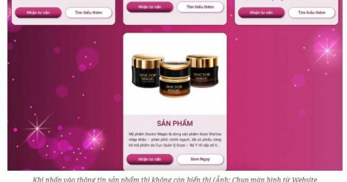 Mailisa gỡ sản phẩm Doctor Magic: Dấu hiệu bất thường sau kiểm tra cơ quan chức năng?