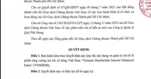 HoSE sắp ra mắt rổ chỉ số mới, nhắm đến DN trả cổ tức tiền mặt 3 năm liên tục