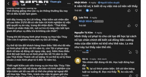 Trước phiên tòa "Chị Em Rọt", xuất hiện bài viết "hoa hậu Thùy Tiên nên được tại ngoại"