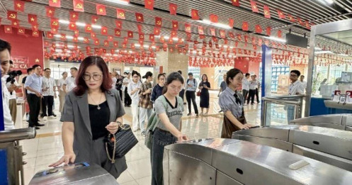 Người dân đi tuyến đường sắt Cát Linh - Hà Đông chú ý thay đổi mới này từ hôm nay (18/11)