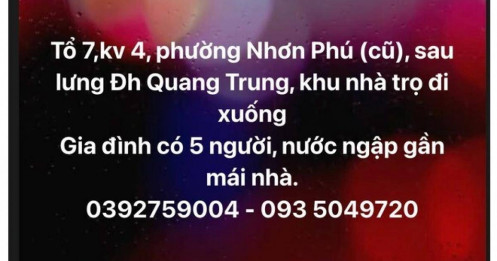 Quy Nhơn “vỡ trận” vì ngập lịch sử: MXH đỏ rực vì các lời kêu cứu