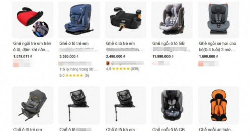Bắt buộc lắp ghế trẻ em trên ô tô: Ồ ạt đặt mua, giá tăng chóng mặt
