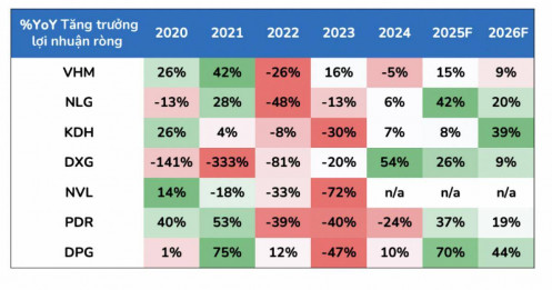 4 ông lớn BĐS có tồn kho chiếm 60-70% tài sản: 3 cái tên được CTCK chỉ mặt là ‘ngôi sao’ năm 2026