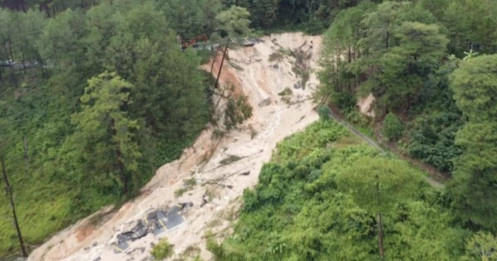 Nạn 'đất chảy' ở Đà Lạt