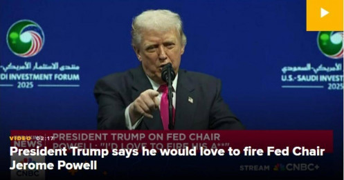 Ông Trump dọa sa thải Chủ tịch Fed Powell lẫn Bộ trưởng Tài chính vì lãi suất quá cao
