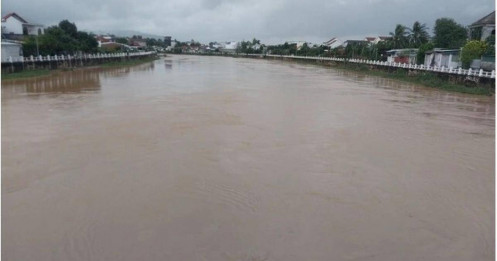 Lũ trên sông Dinh vượt đỉnh lịch sử năm 1986