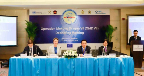 Chiến dịch Con rồng Mê Kông 7: Thu giữ gần 12 tấn và hơn 1,7 triệu viên ma túy